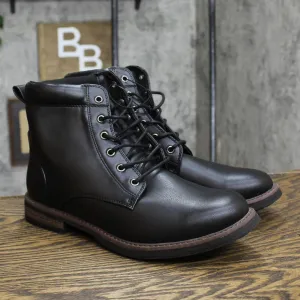 Goodfellow & Co Mens Jeffrey Combat Boots 88097729 Black 9.5