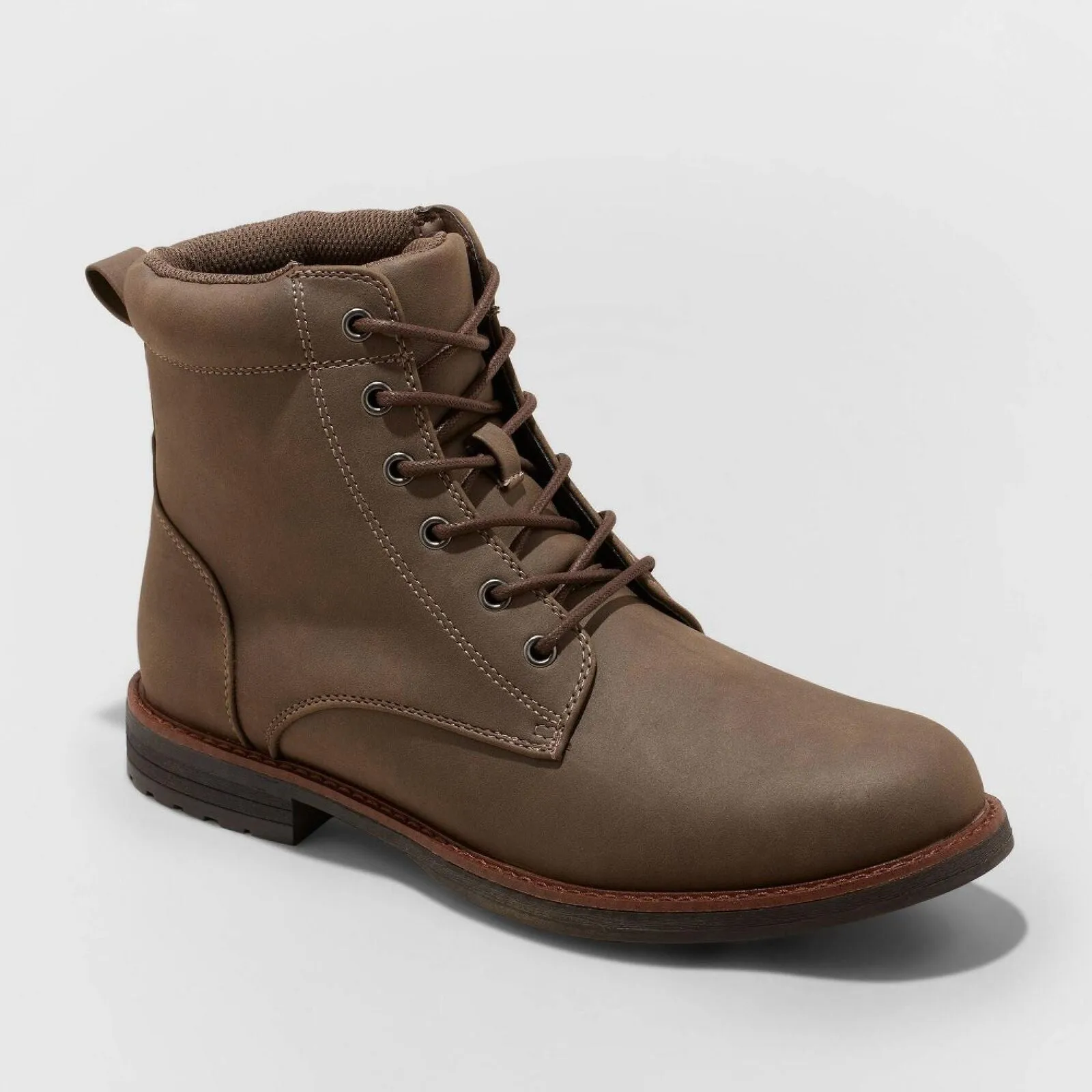Goodfellow & Co Men's Jeffrey Combat Boots 88097729 Brown 13