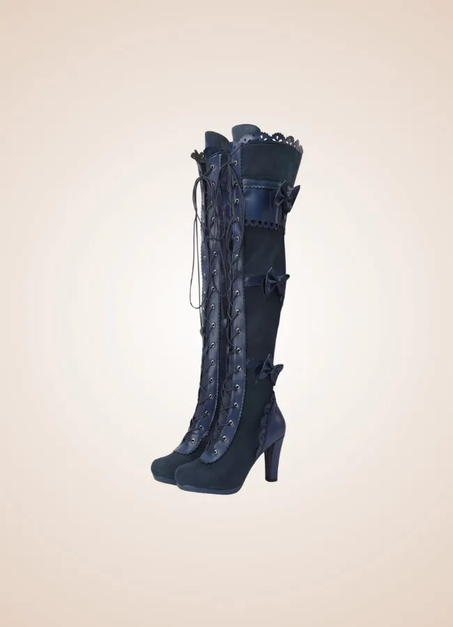 Gothic Over The Knee Boots