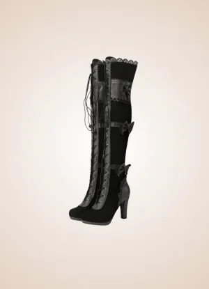 Gothic Over The Knee Boots