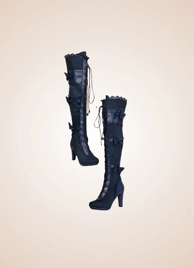 Gothic Over The Knee Boots