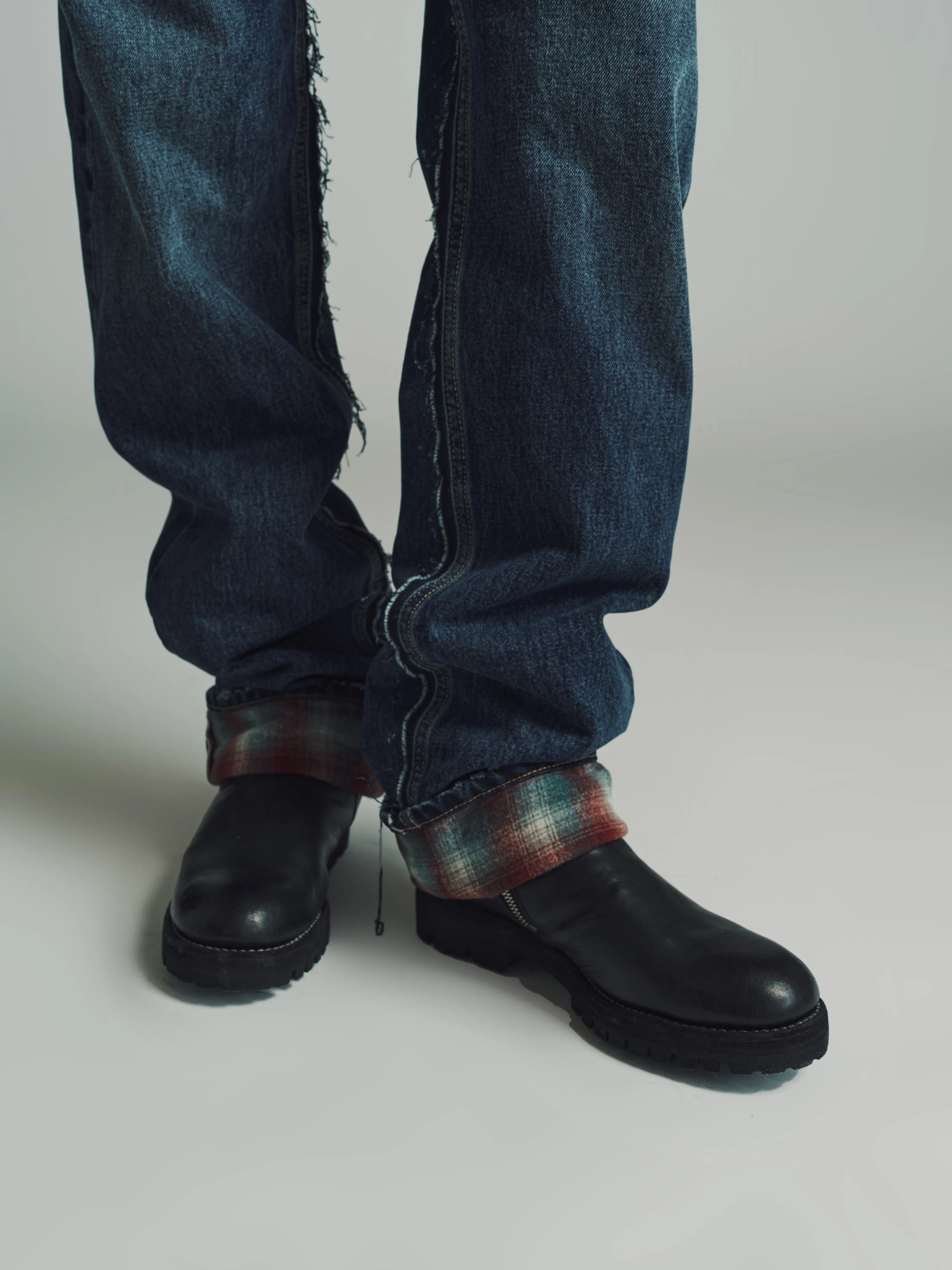 GUIDI | LEATHER SIDE ZIP ANKLE BOOTS