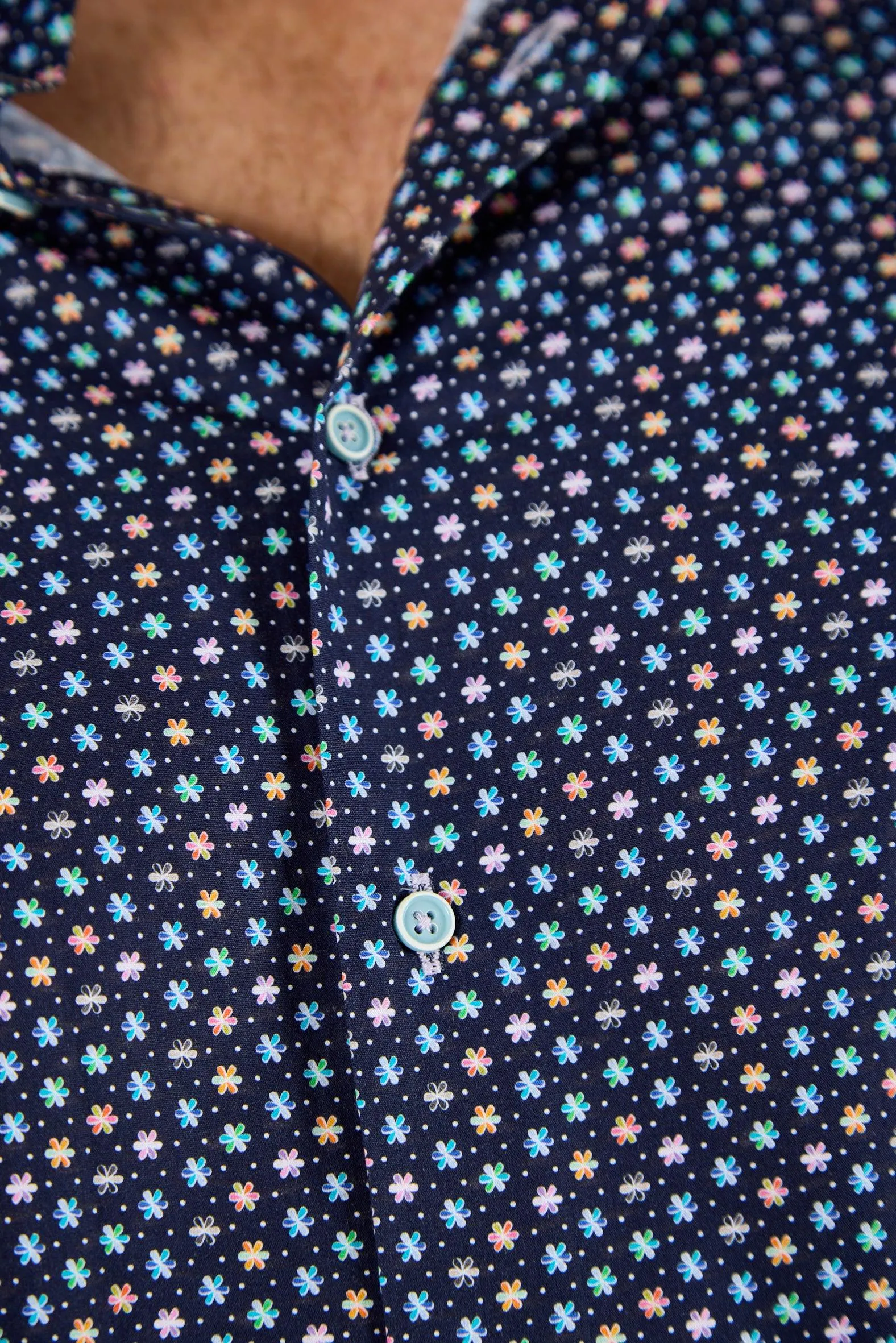 Gun Hill Mens Hussain Stars Shirt - Navy