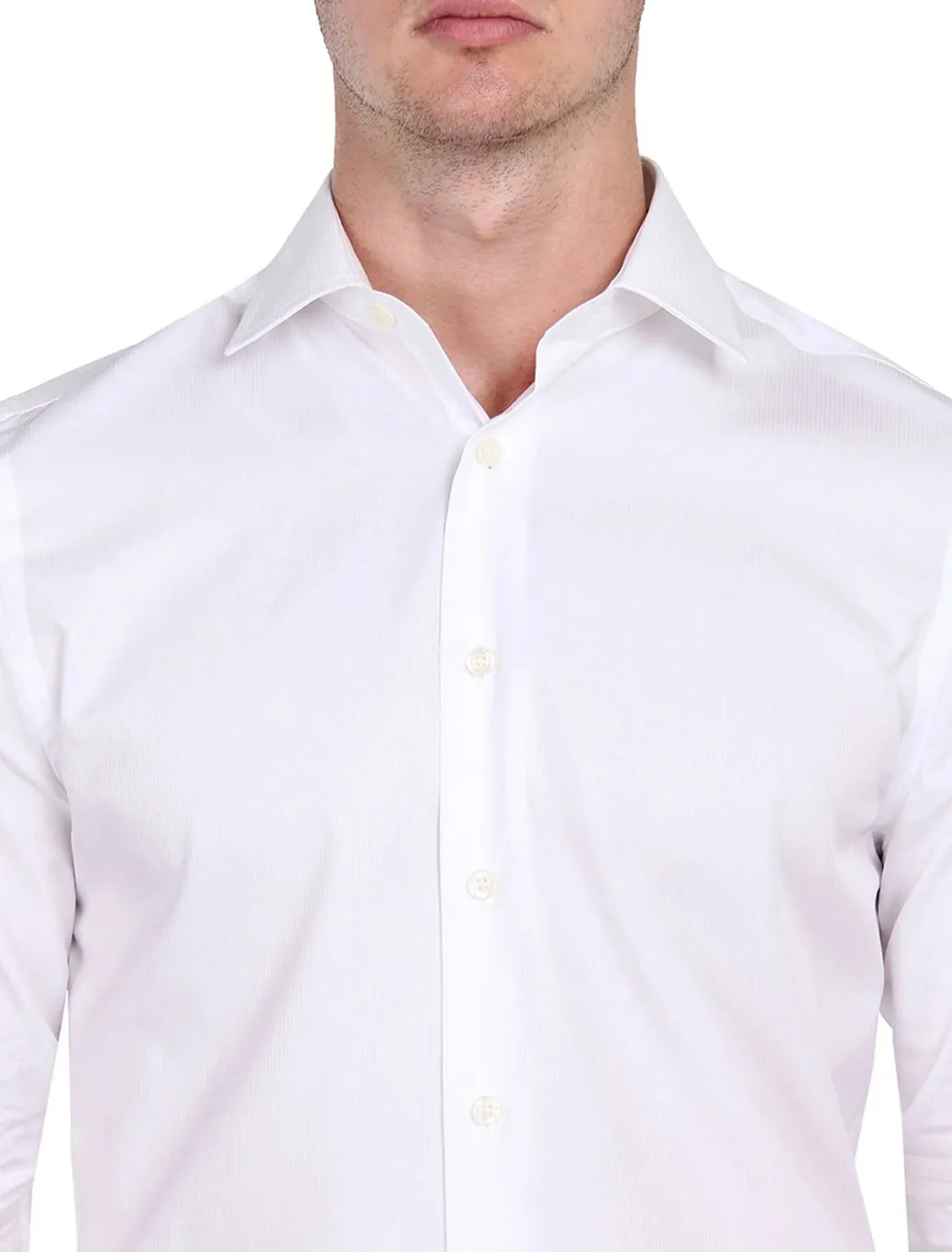 HA SLIM TWILL DRESS SHIRT