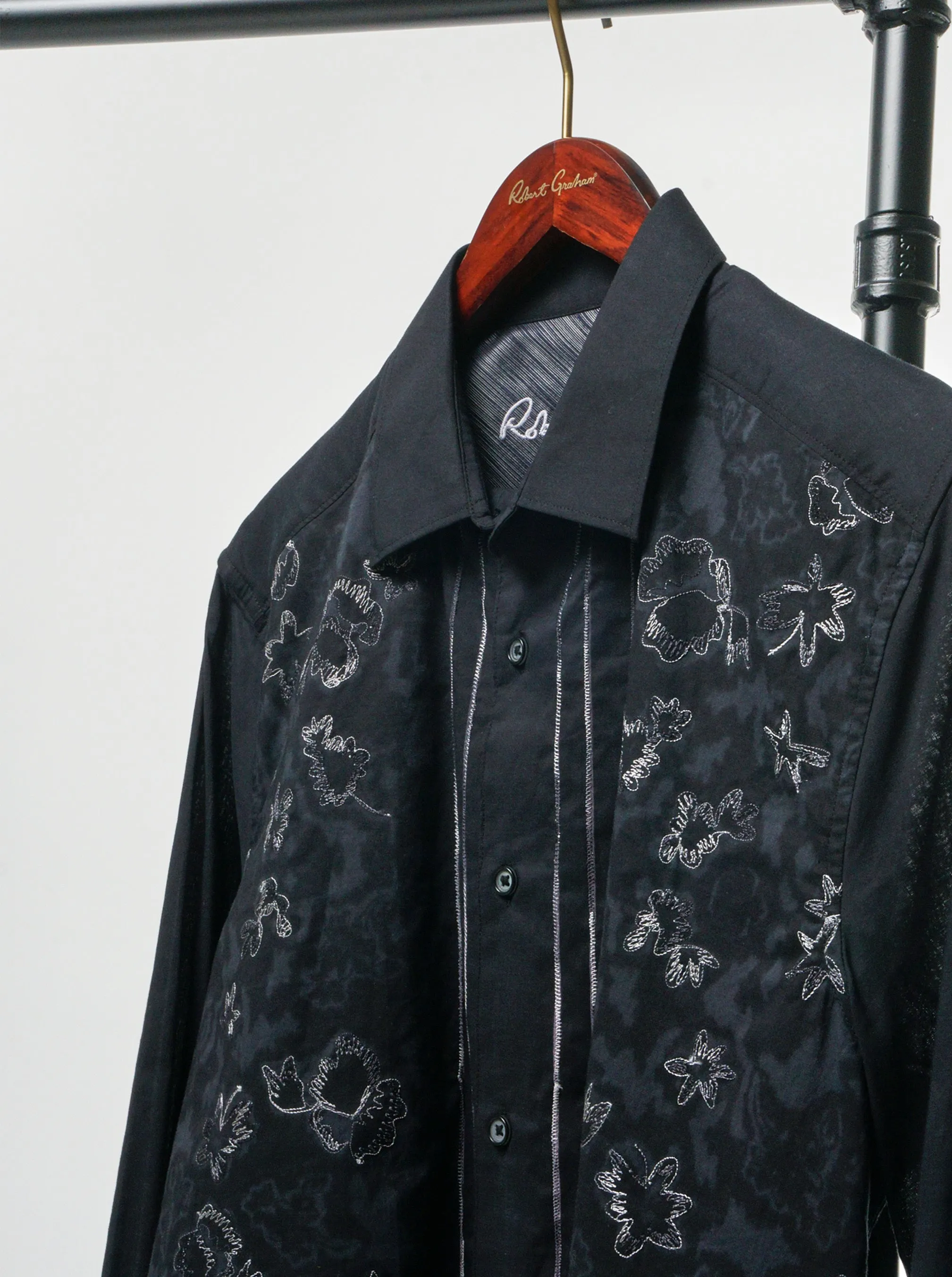 HAVANA LONG SLEEVE BUTTON DOWN SHIRT