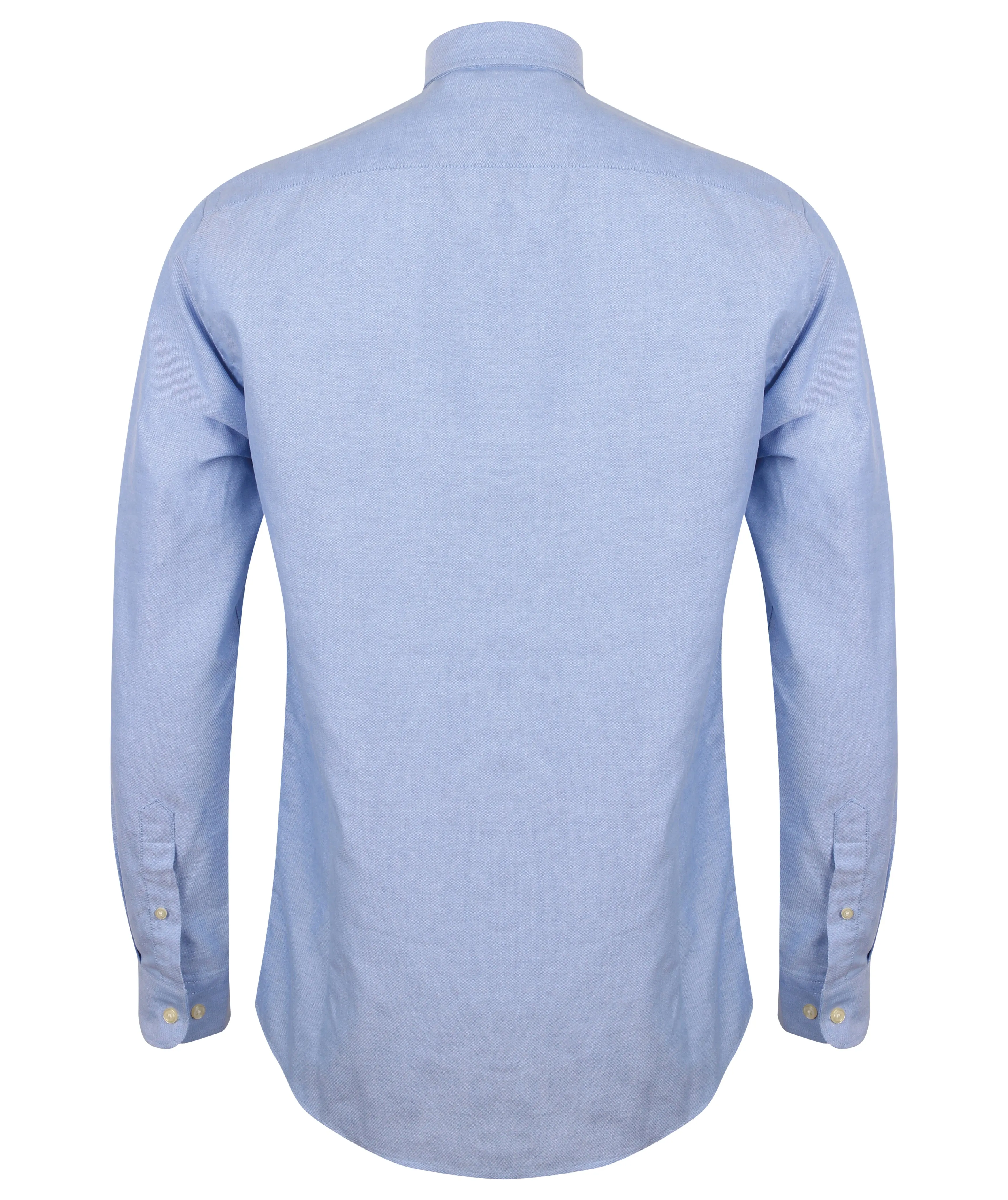 Henbury Modern Long Sleeve Oxford Shirt