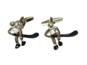 Hockey Player Cufflinks