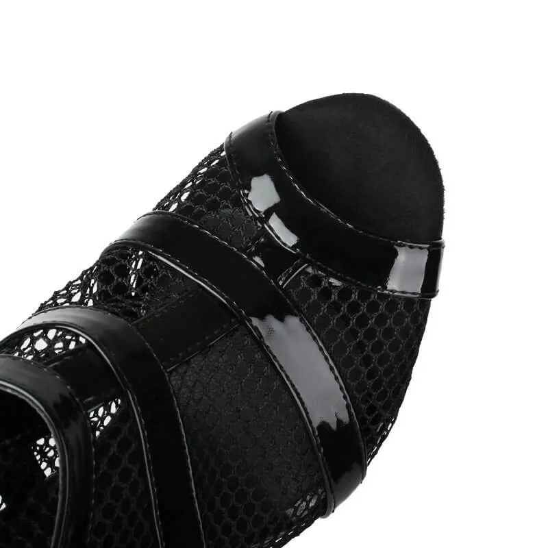 Hollow Buckle Over-The-Knee Boots