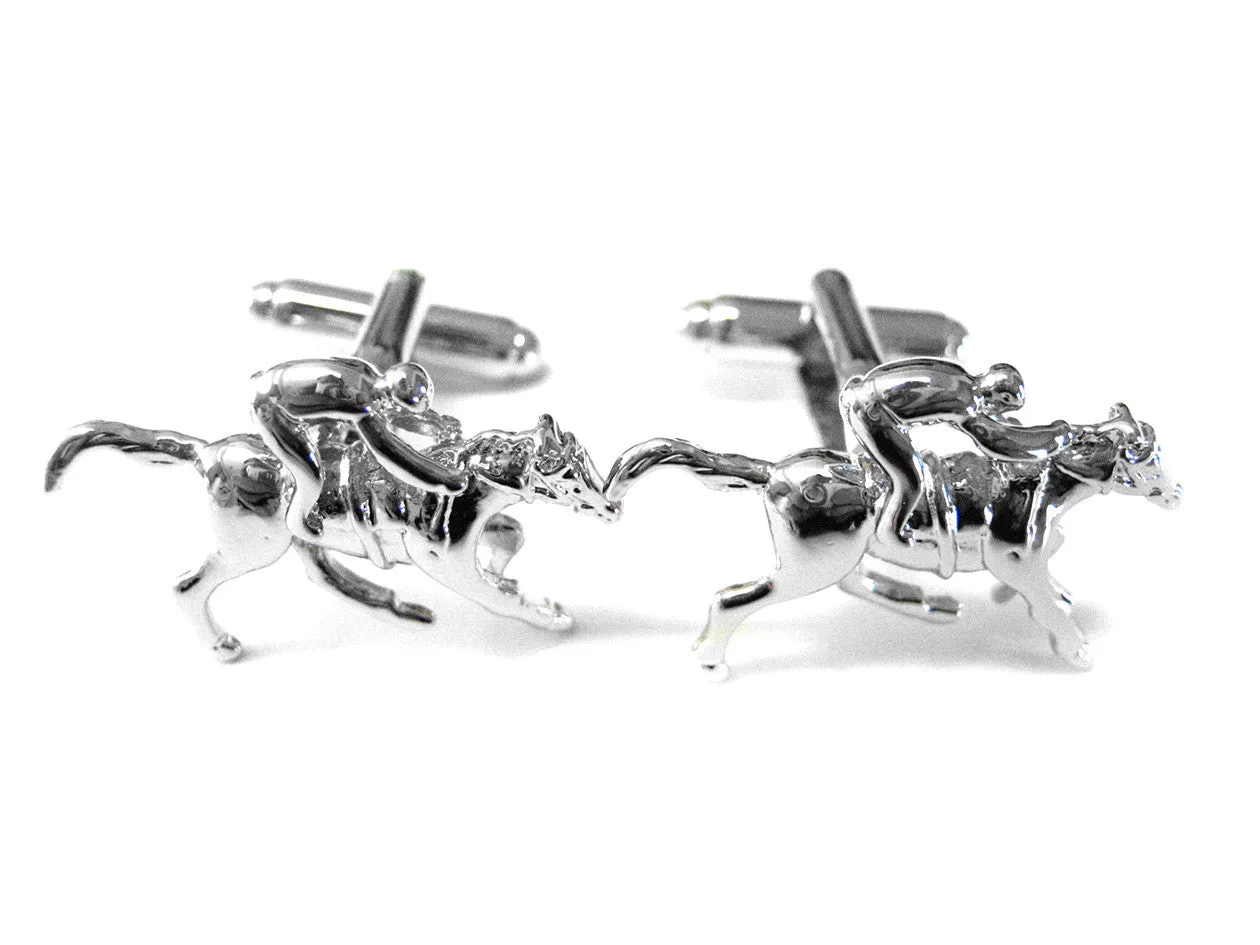 Horse Jockey Cufflinks