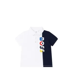 Hugo Boss Kids Toddler's Color-Block Multi Logo Polo