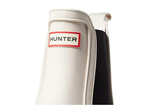 Hunter Commando Chelsea Boots for Women - Rubber Outsole with Tread Pattern, Slide On Closure, and Waterproof Shoes Cast 6 M