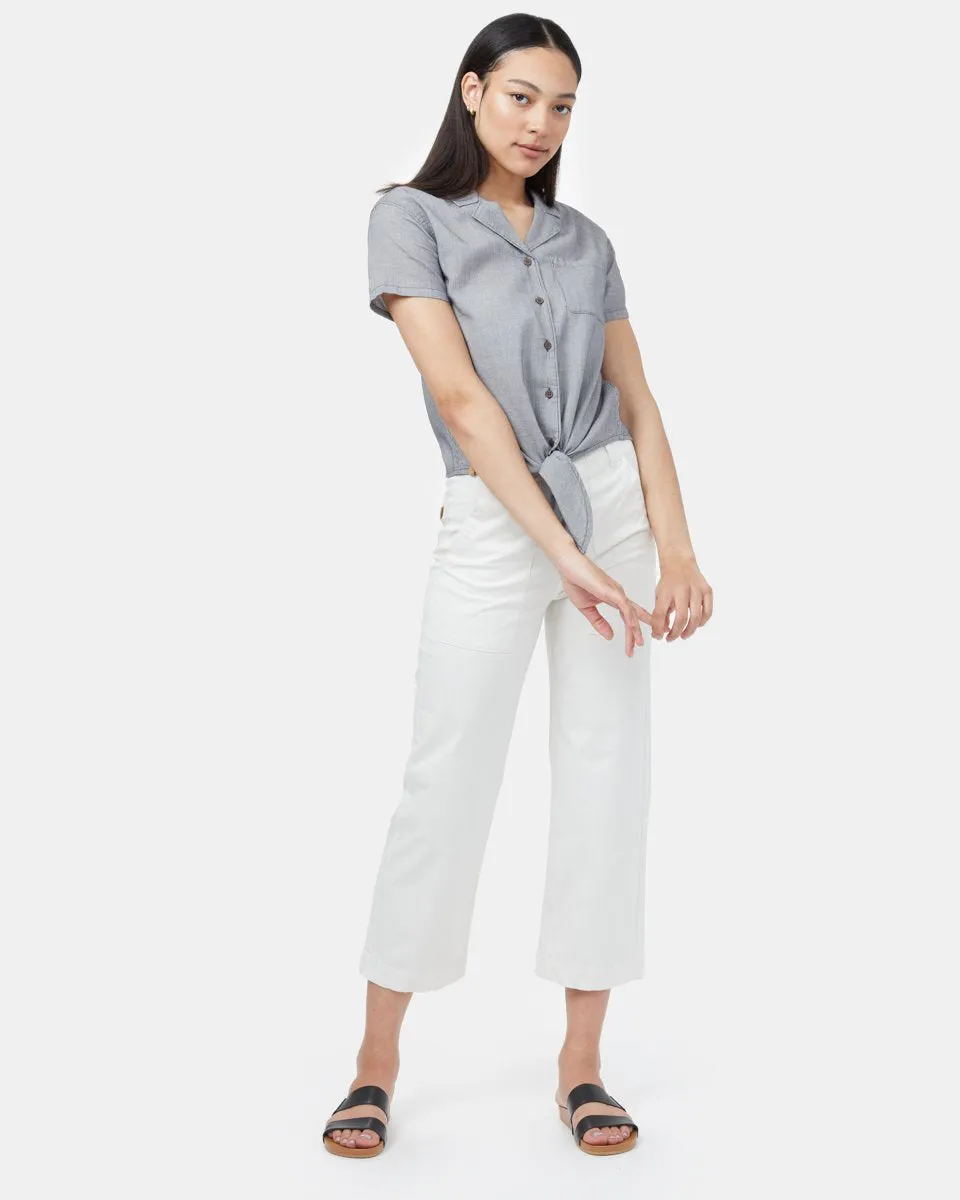 Isa Tie Front Shirt