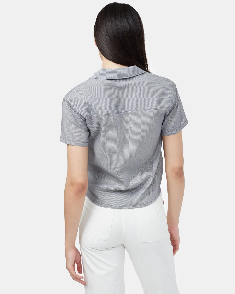 Isa Tie Front Shirt