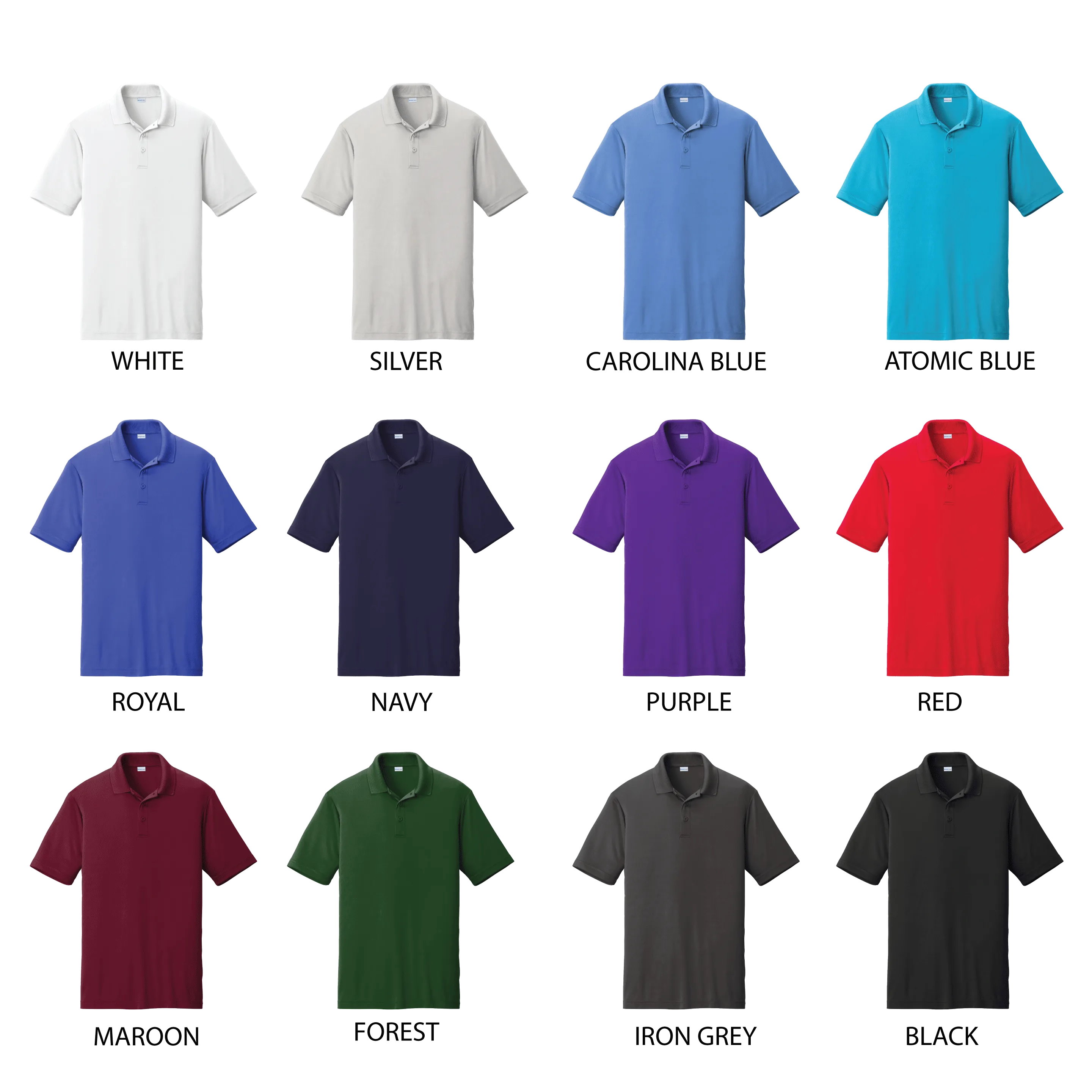 Islandwalk Pickleball Men's Performance Polo Shirt