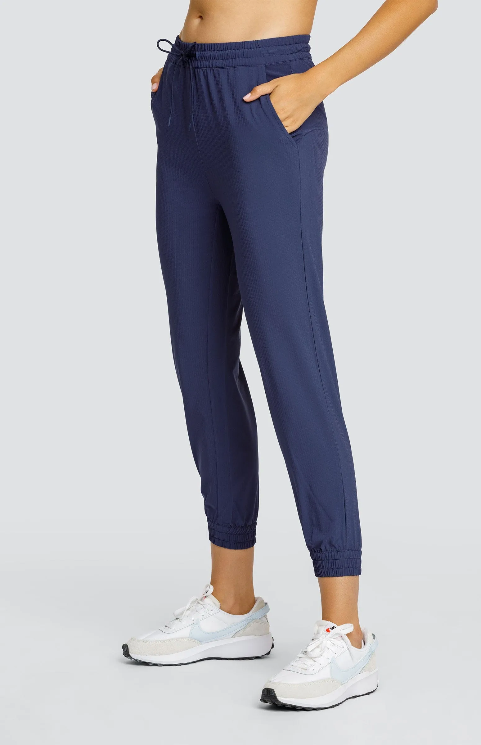 Issa 27" Jogger - Navy Blue