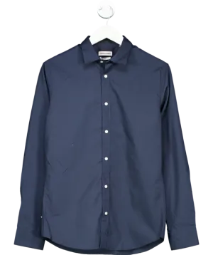 jack & jones Blue Slim Fit Dress Shirt UK XS