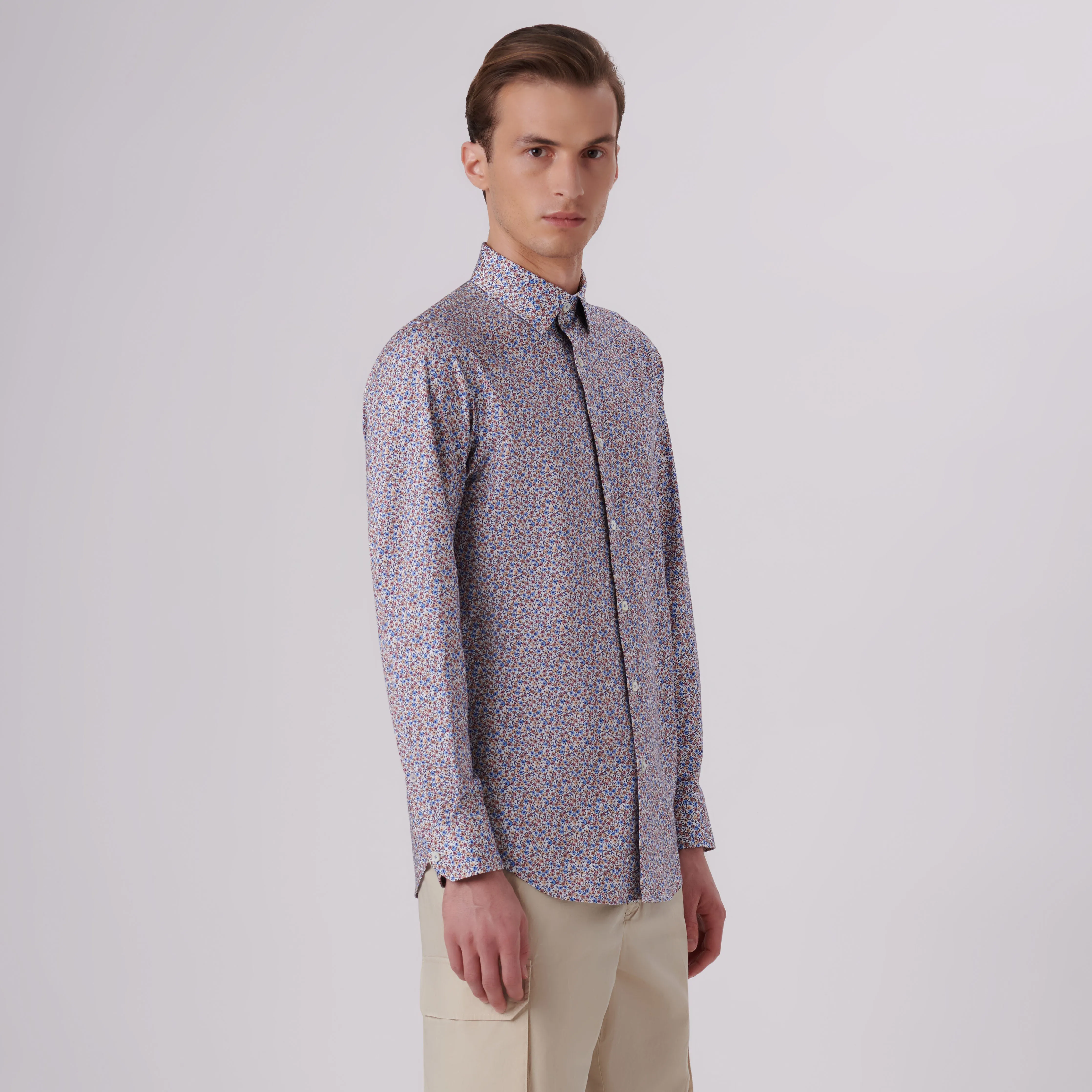 James Floral Print OoohCotton Shirt