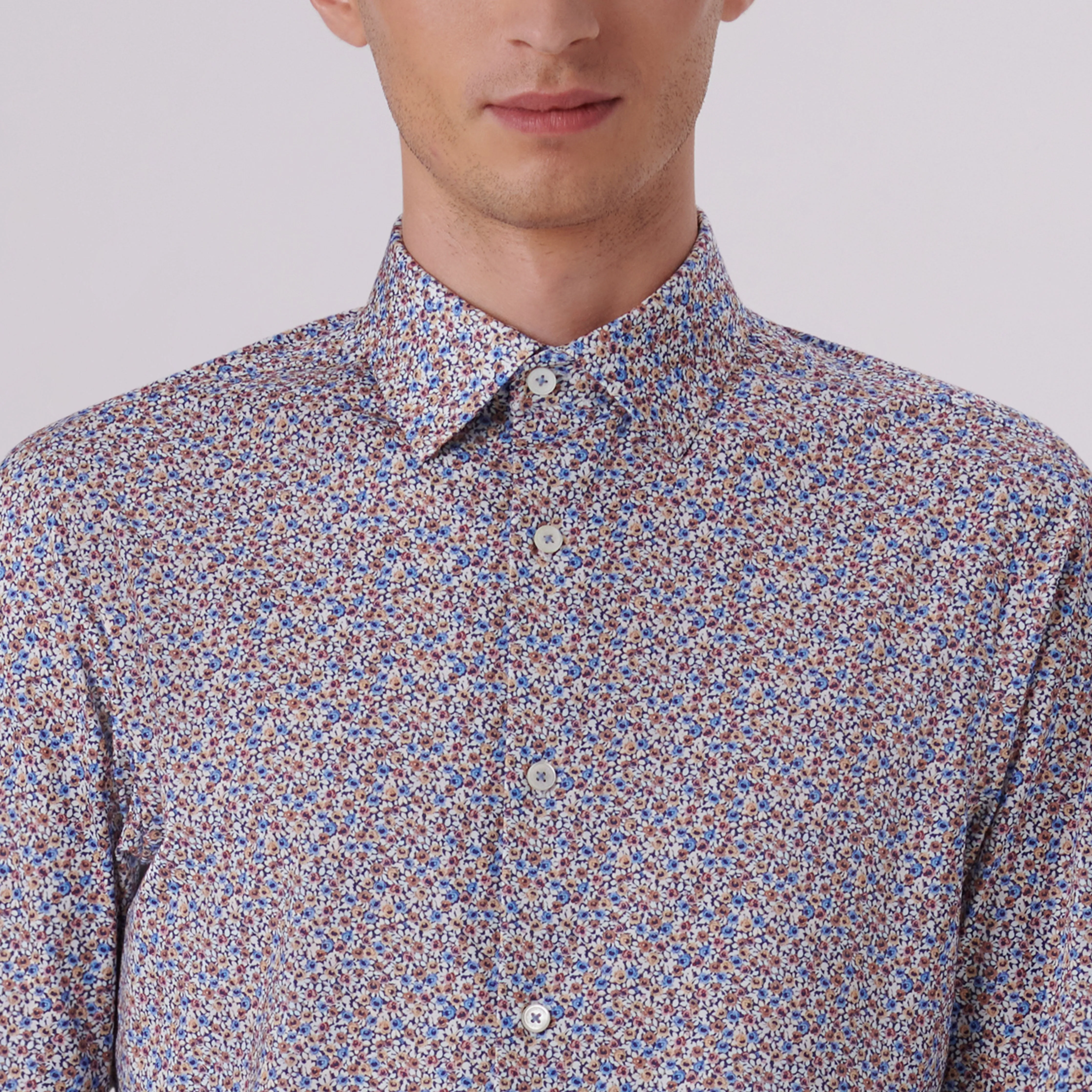 James Floral Print OoohCotton Shirt