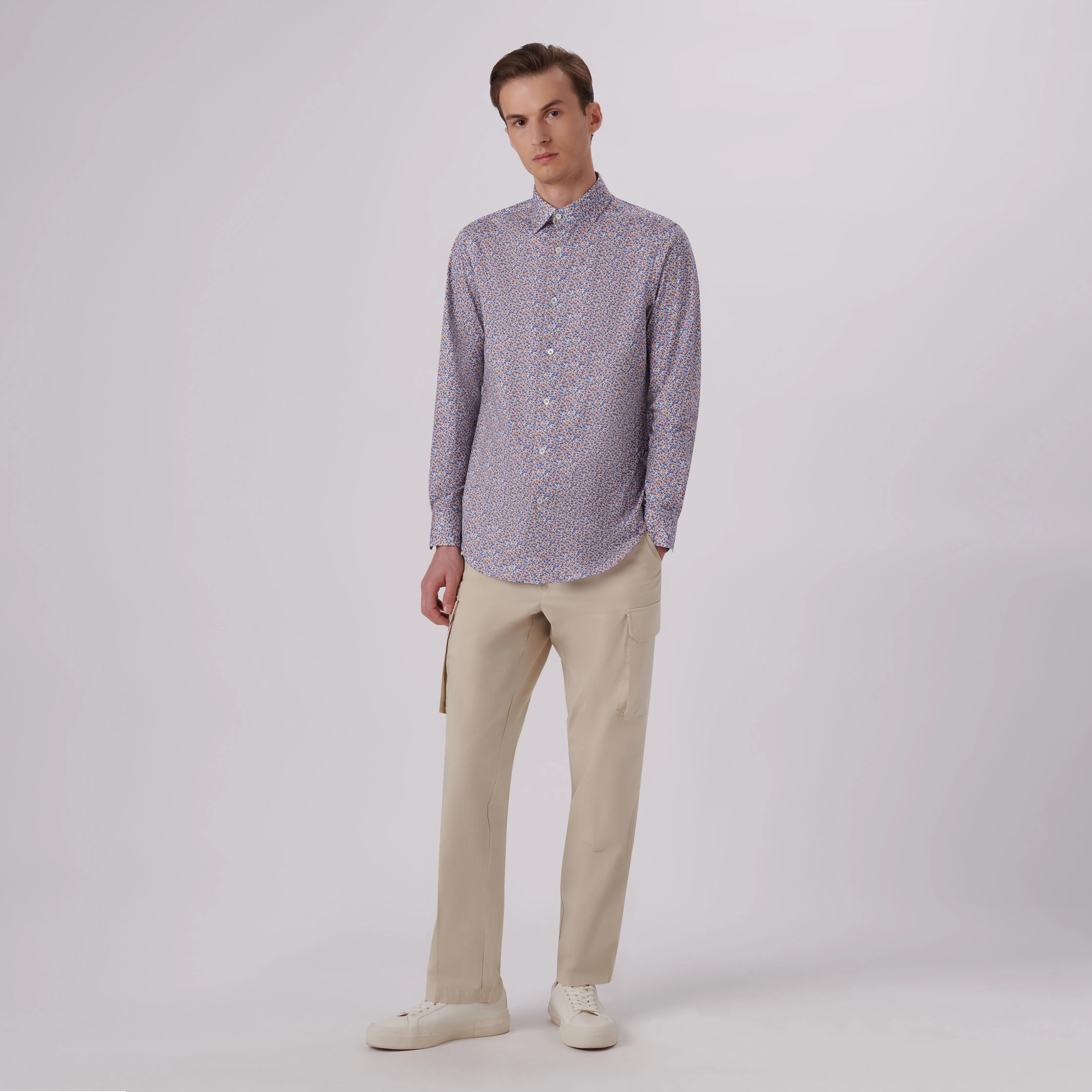 James Floral Print OoohCotton Shirt