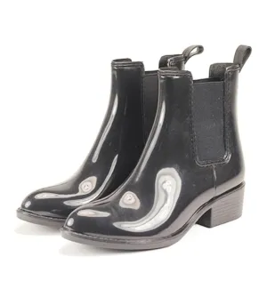 Jeffrey Campbell Stormy Black Rain Boot BLACK
