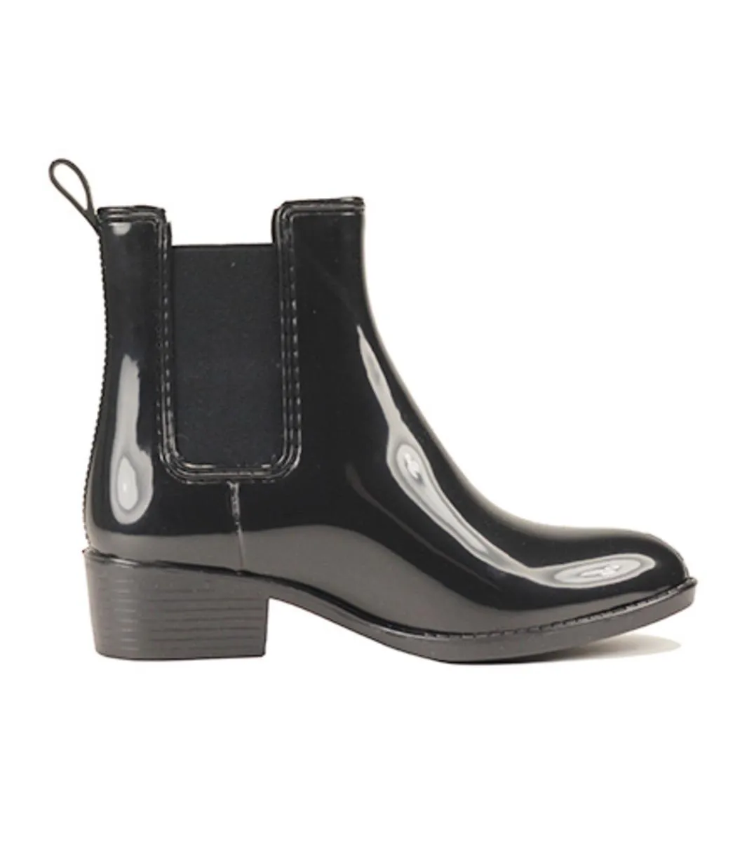 Jeffrey Campbell Stormy Black Rain Boot BLACK