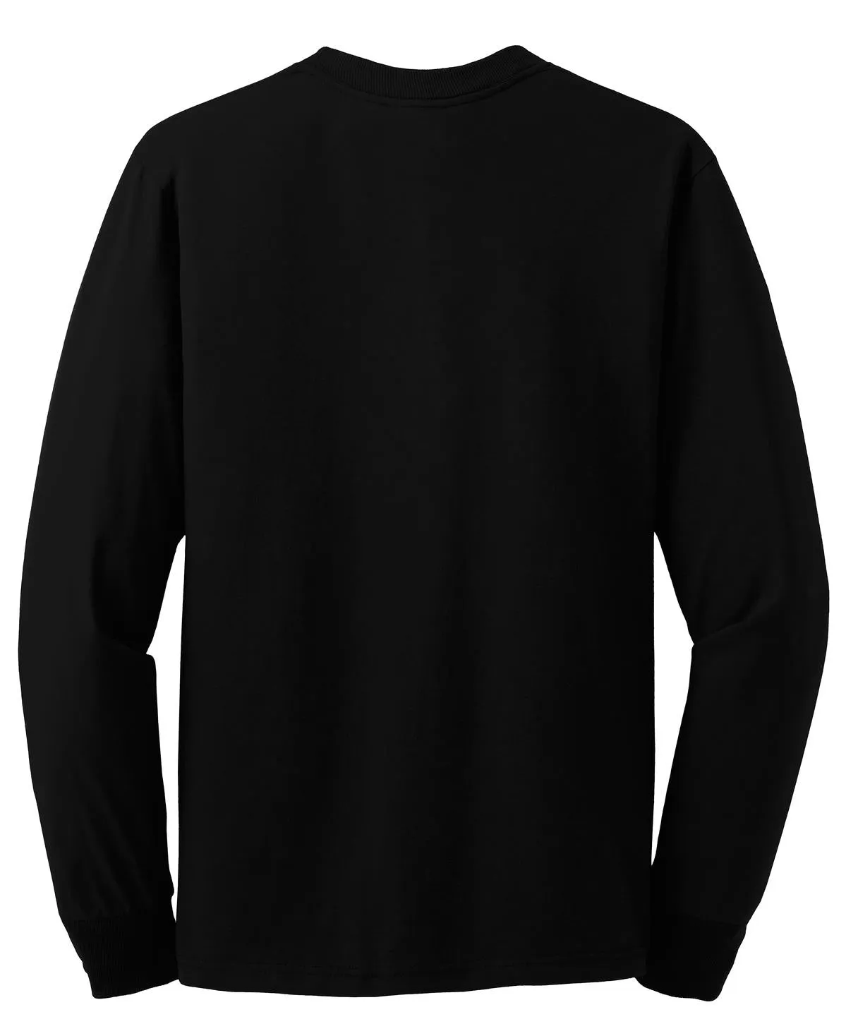 Jerzees Dri-Power 50/50 Cotton/Poly Long Sleeve T-Shirt.  29LS Black