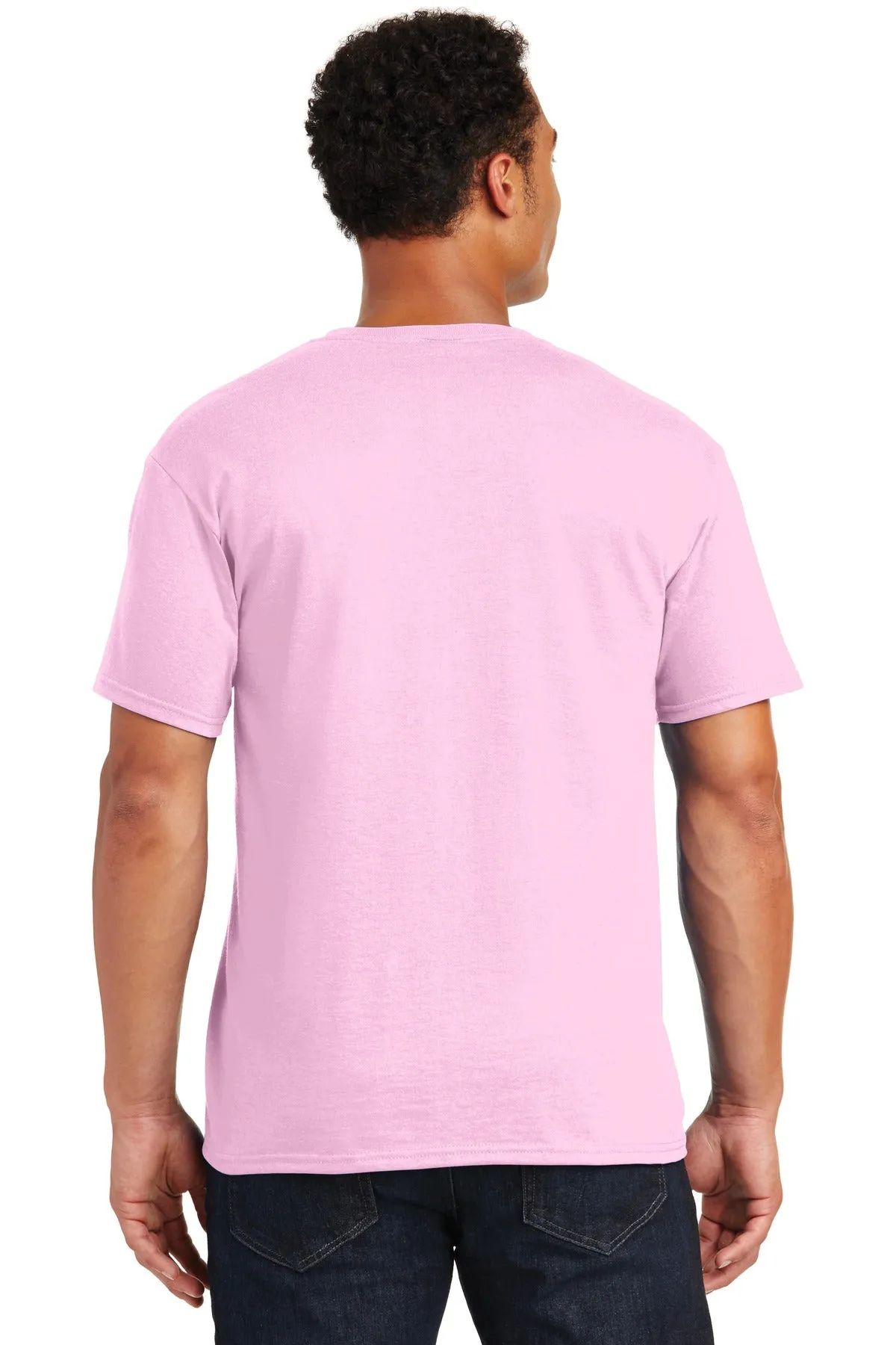 Jerzees  Dri-Power 50/50 Cotton/Poly T-Shirt.  29M Classic Pink