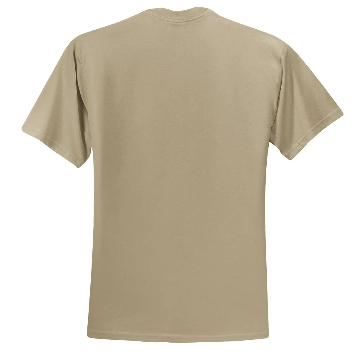 Jerzees  Dri-Power 50/50 Cotton/Poly T-Shirt.  29M Khaki