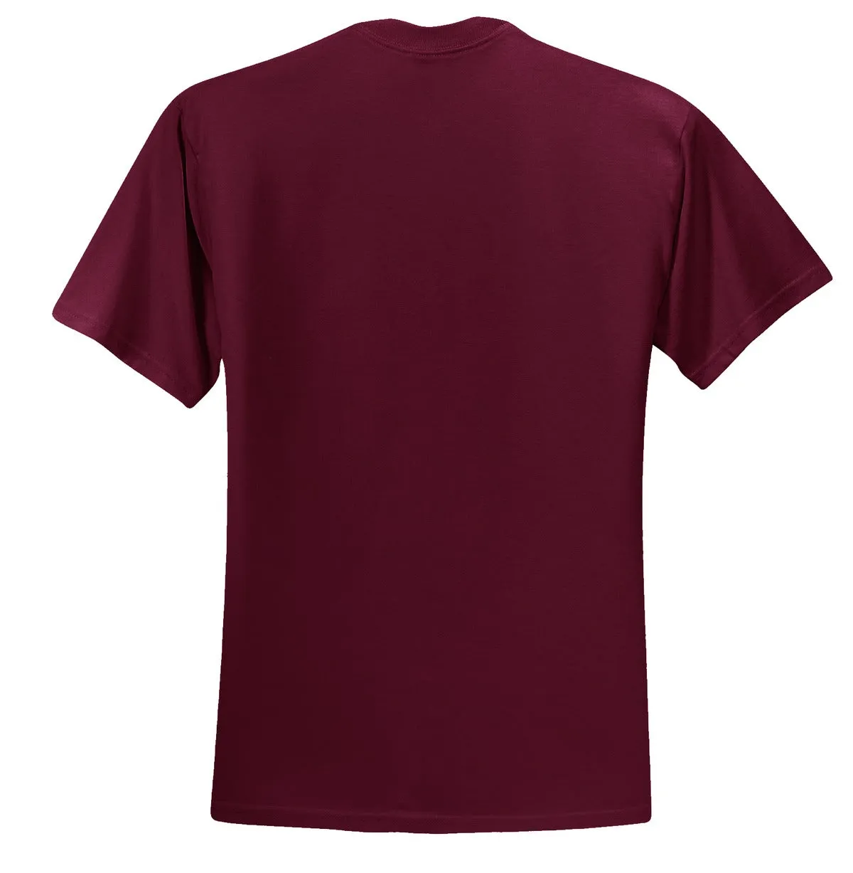 Jerzees  Dri-Power 50/50 Cotton/Poly T-Shirt.  29M Maroon