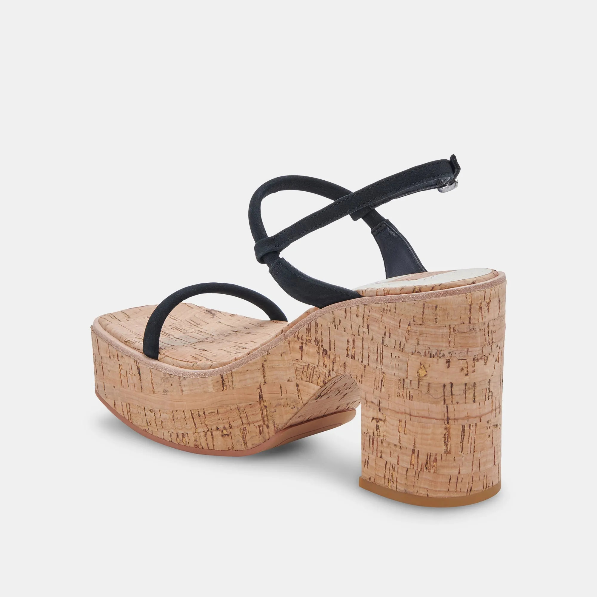 JODIE HEELS BLACK NUBUCK