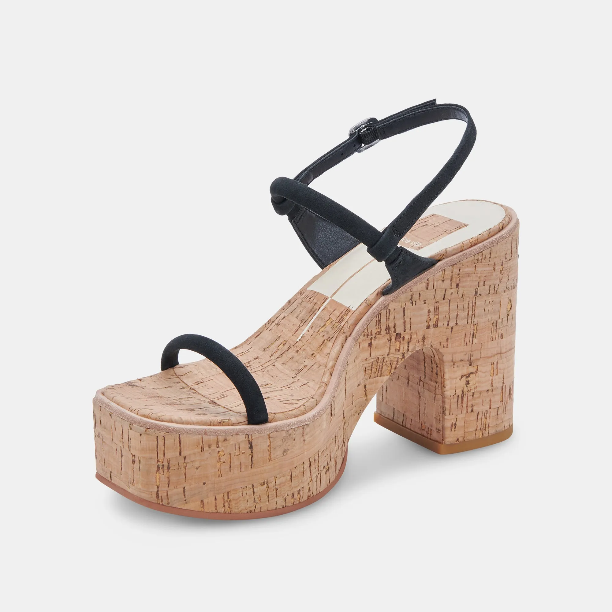 JODIE HEELS BLACK NUBUCK
