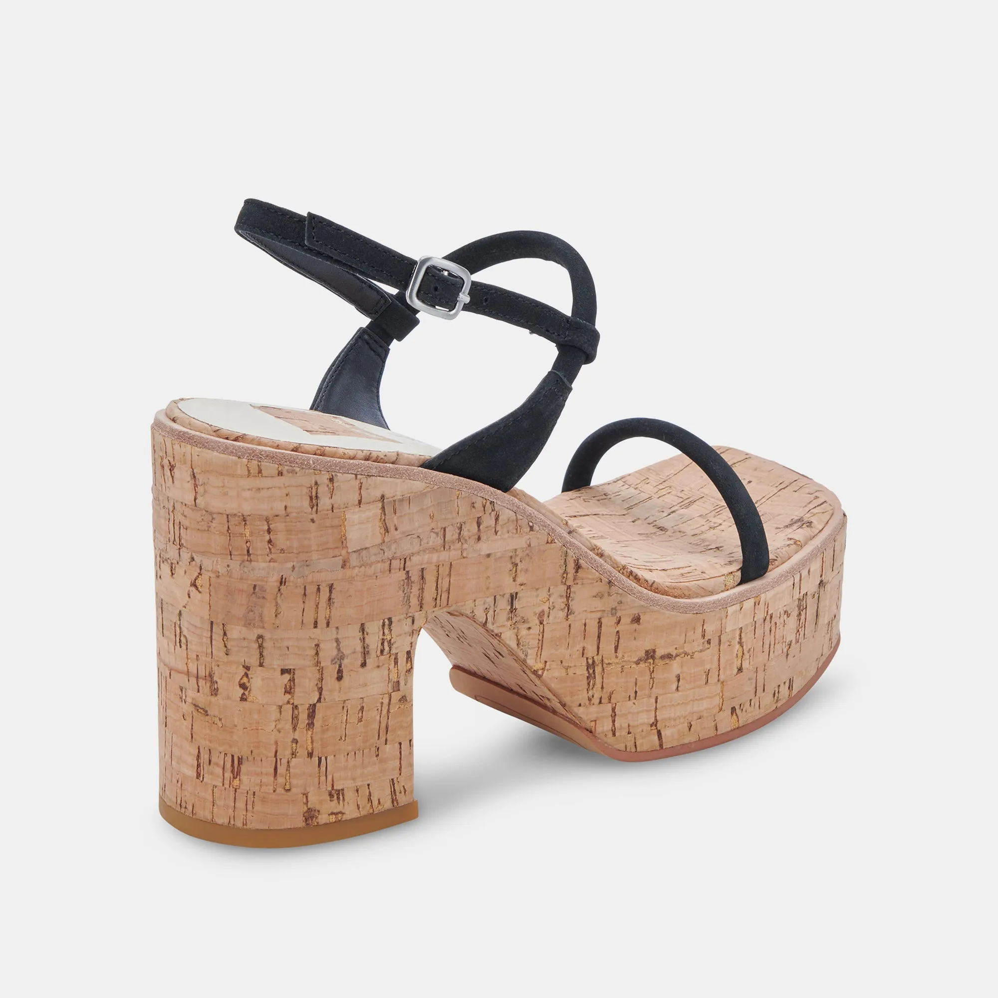 JODIE HEELS BLACK NUBUCK
