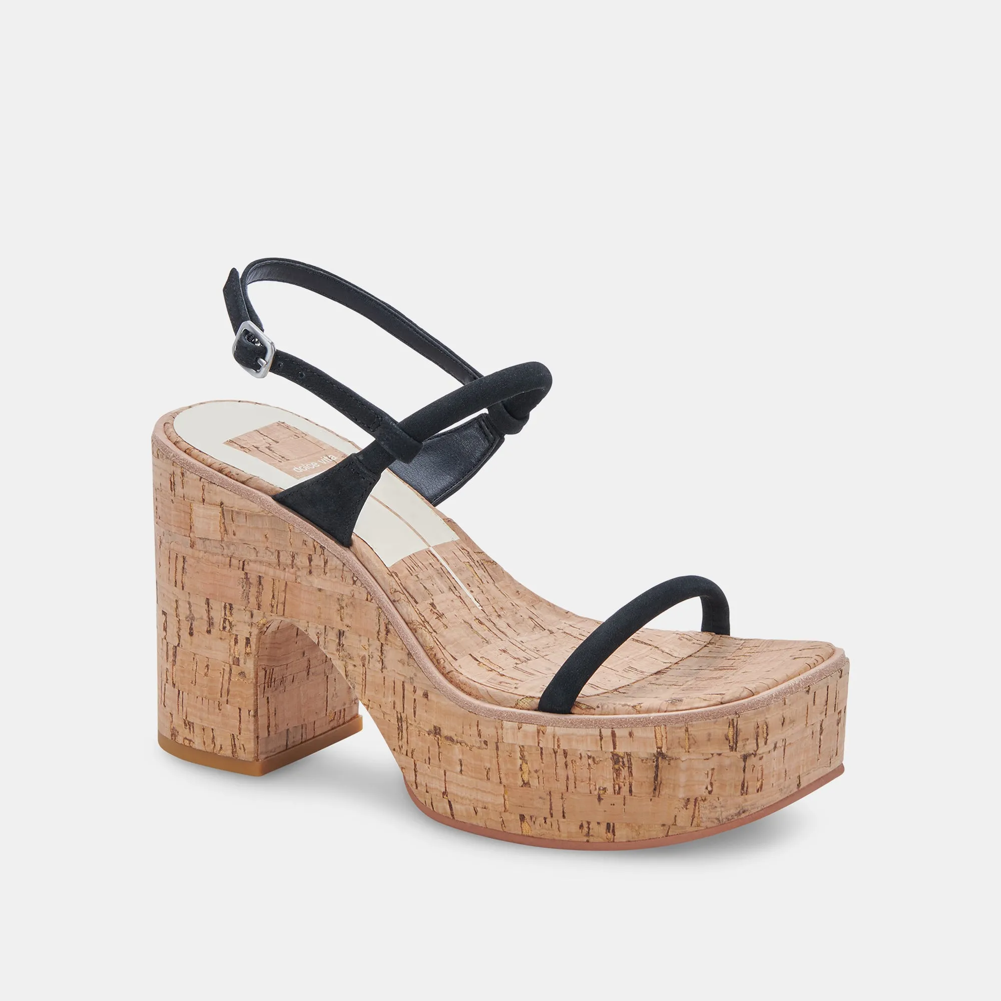 JODIE HEELS BLACK NUBUCK