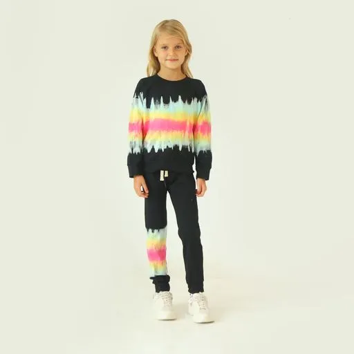Joyous & Free Rainbow Sweatshirt - Rainbow Tie Dye