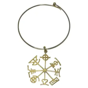 Judith Leiber Wheel of the Year Gold Choker