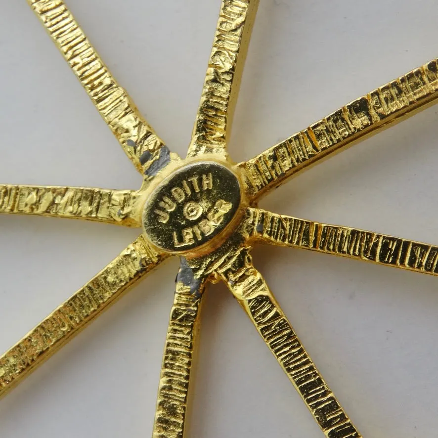 Judith Leiber Wheel of the Year Gold Choker