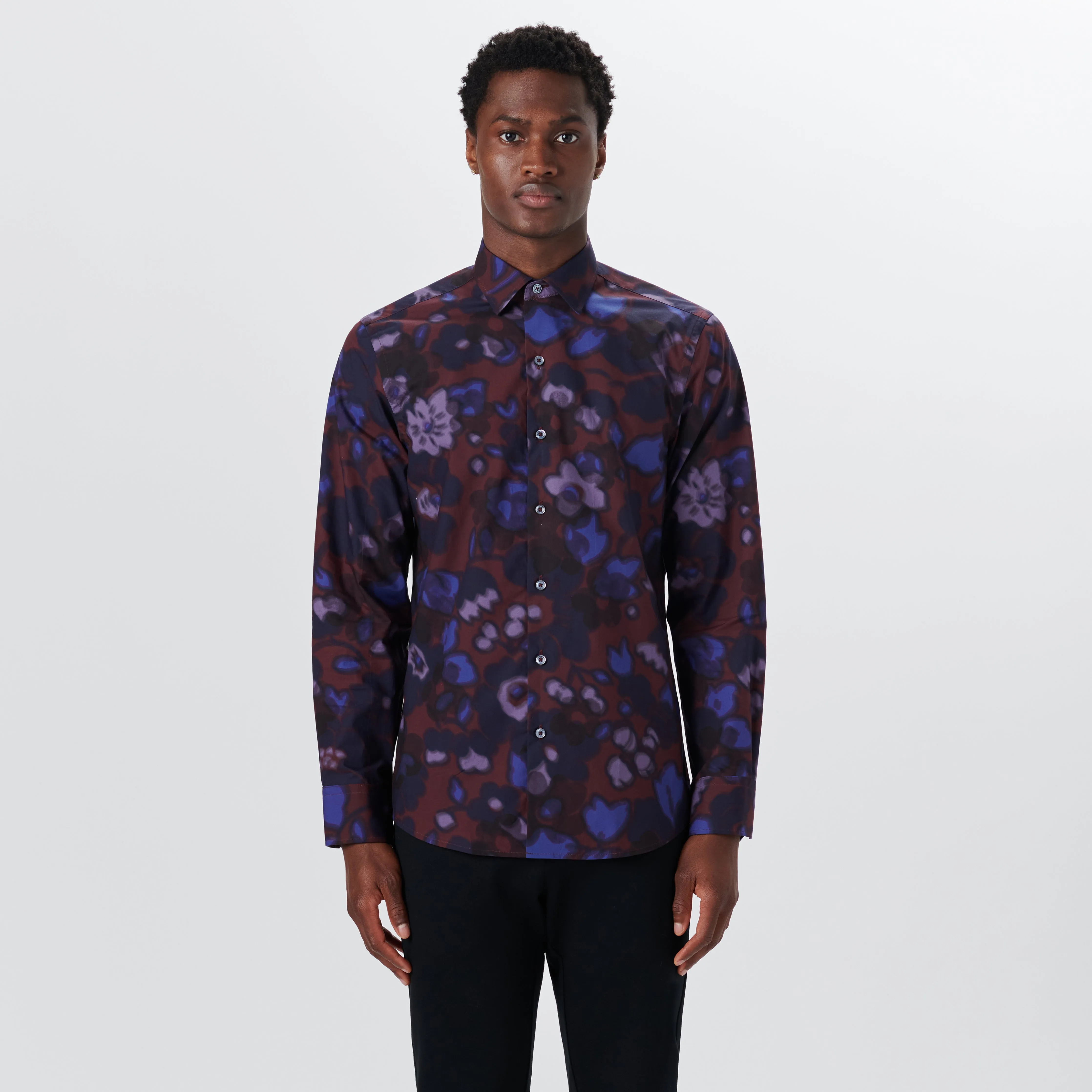 JULIAN Liberty Betsy Shadow Print Shirt