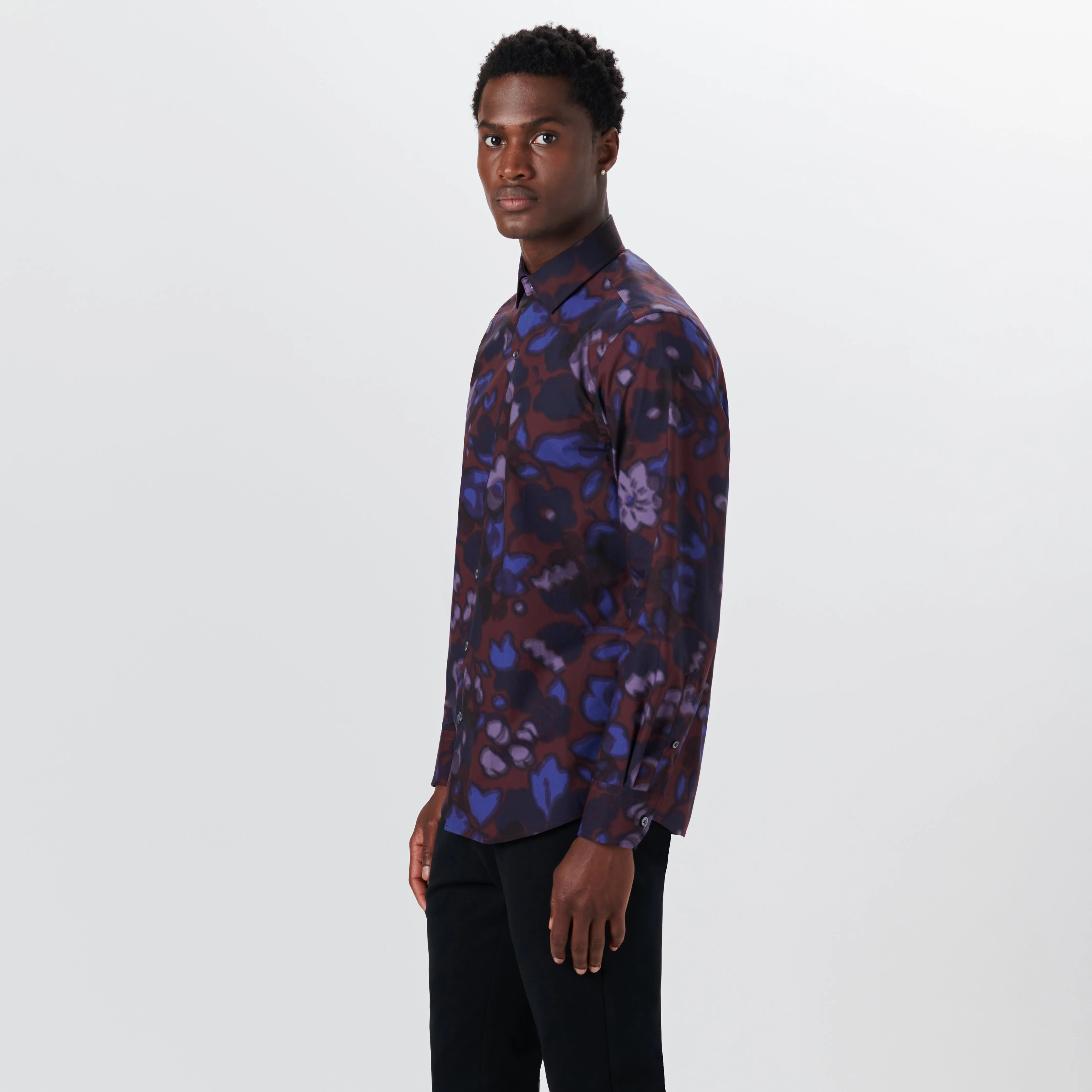 JULIAN Liberty Betsy Shadow Print Shirt