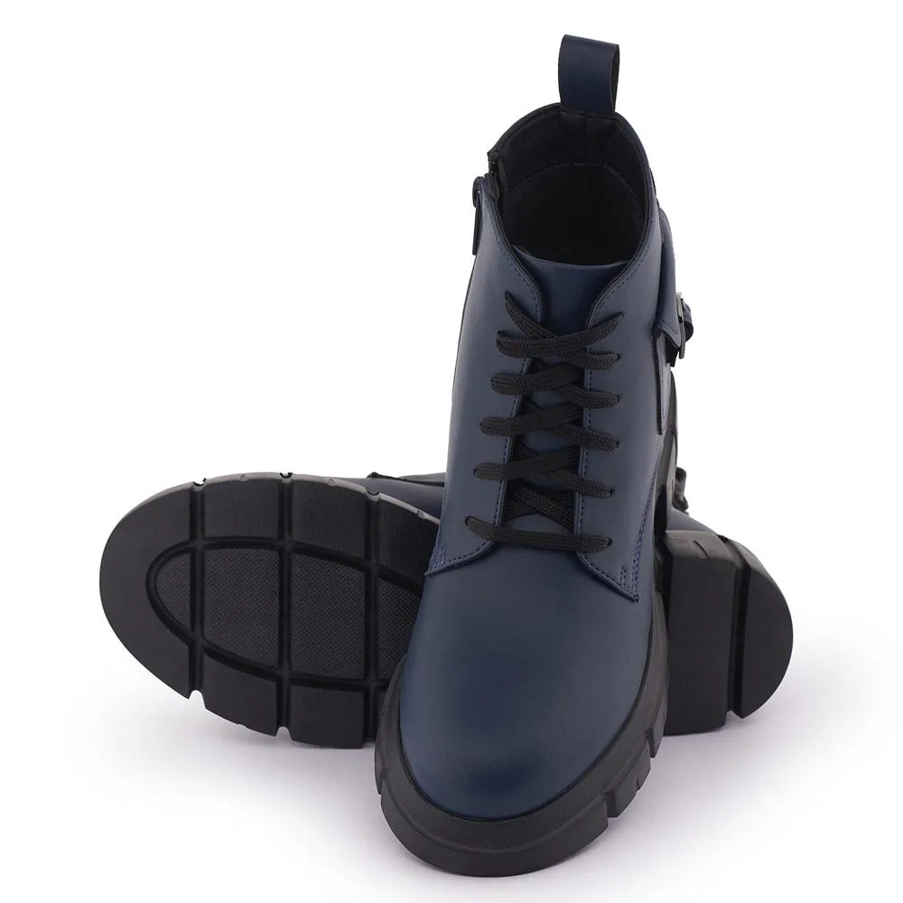 Juna Blue Vegan Lace Boots