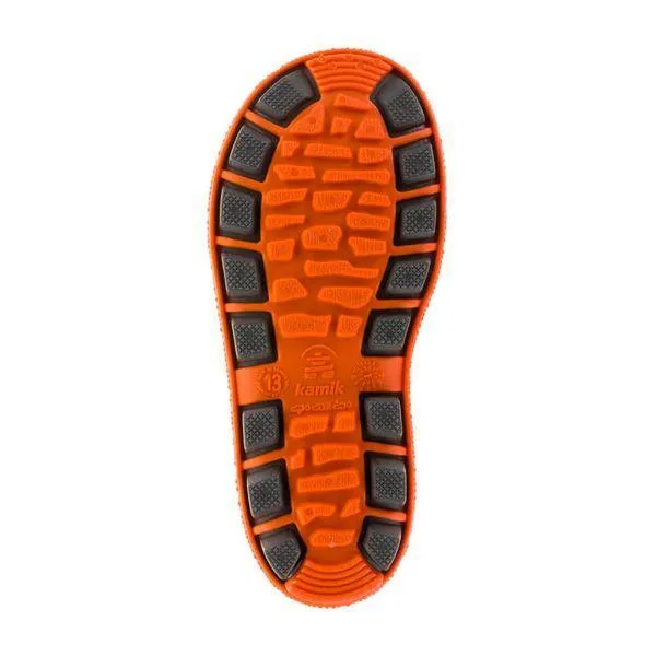 Kamik Riptide Charcoal Charbon Boys Rain Boots