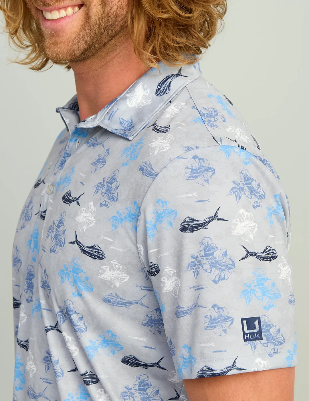 KC Print Pursuit Performance Polo