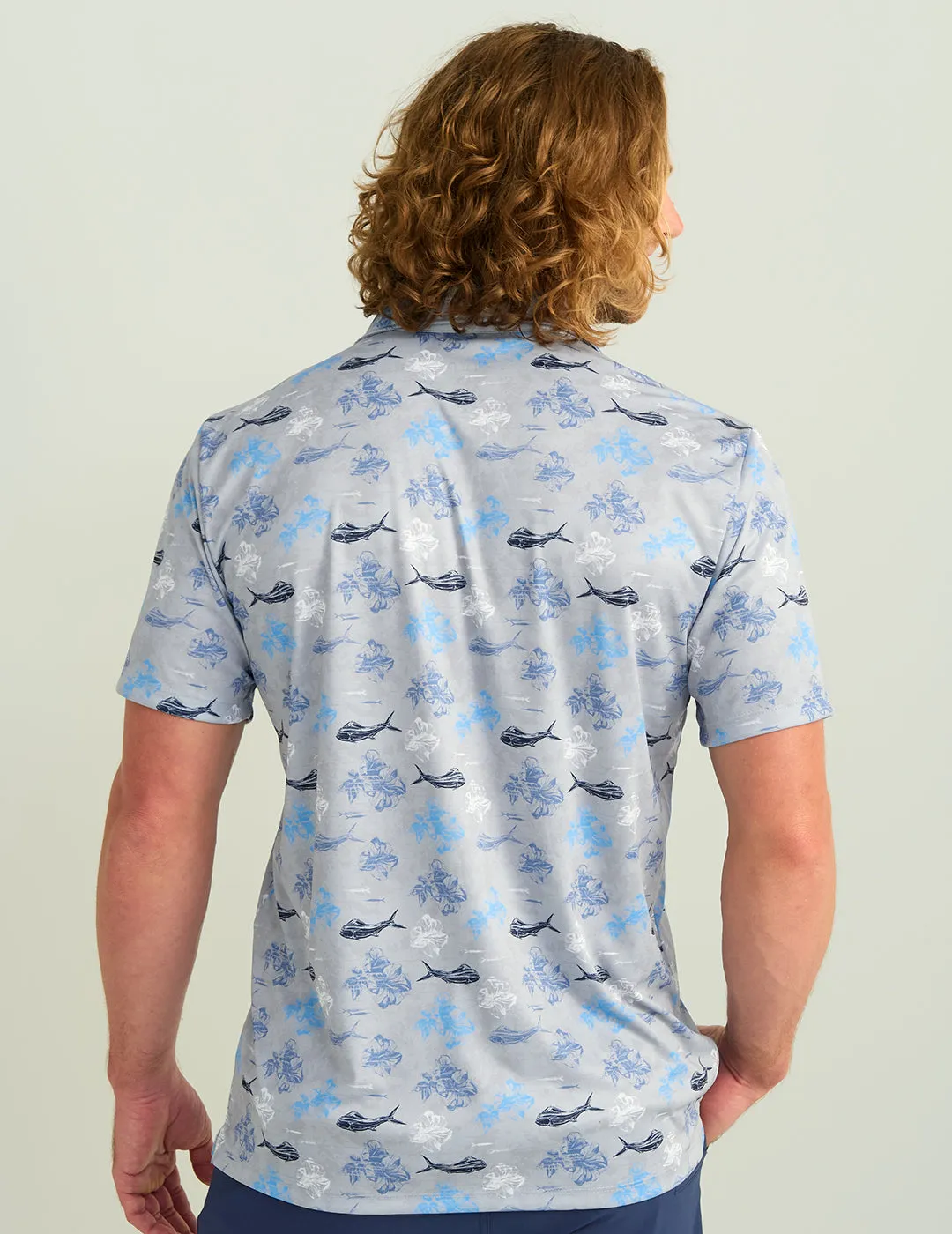 KC Print Pursuit Performance Polo