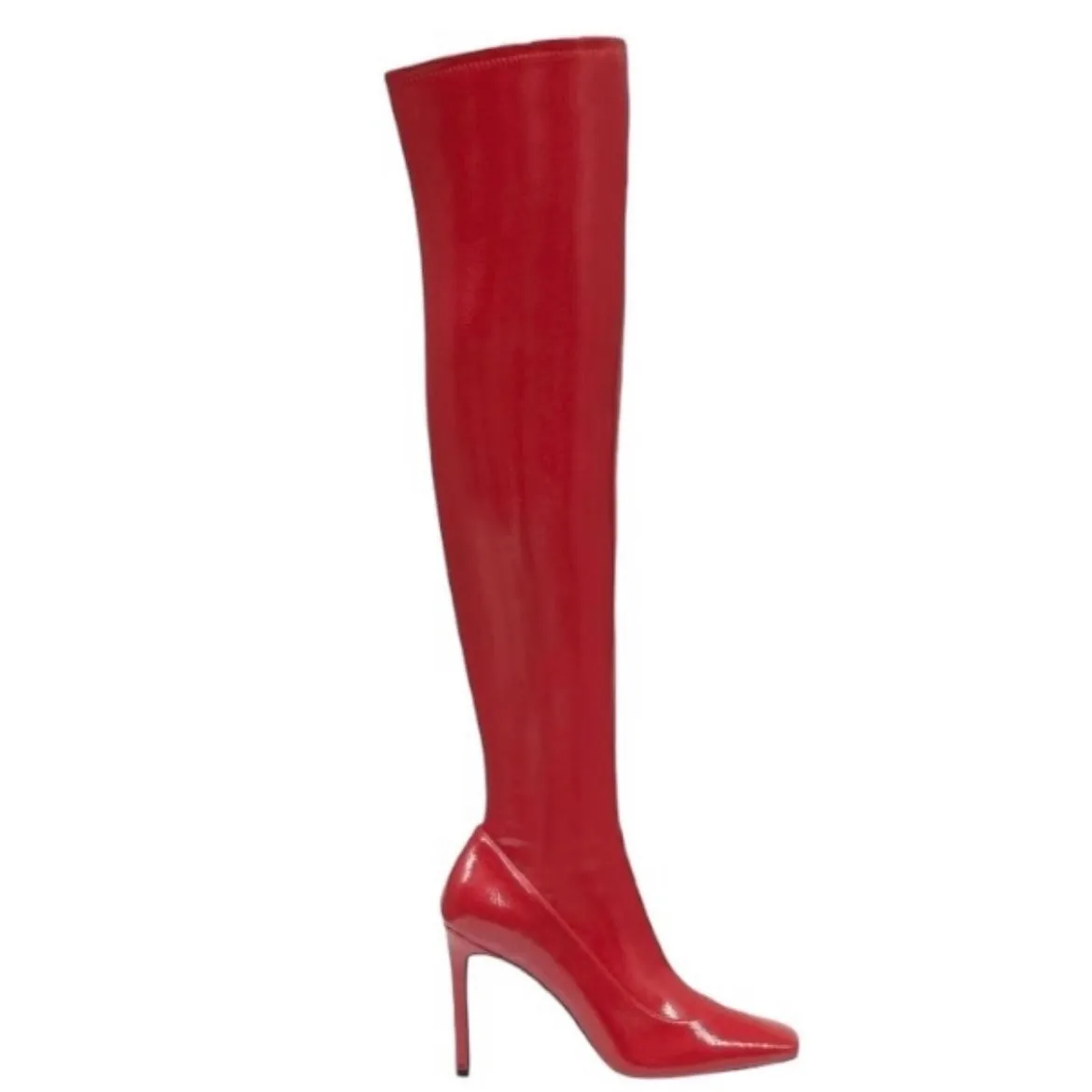 KEENAH Women's Stiletto Heel Over-The-Knee Boots
