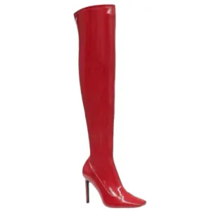 KEENAH Women's Stiletto Heel Over-The-Knee Boots