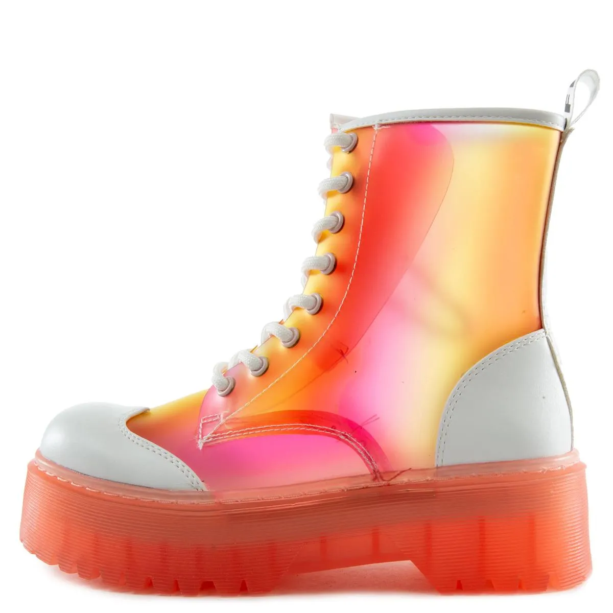 Kenzo-29 Transparent Combat Boots