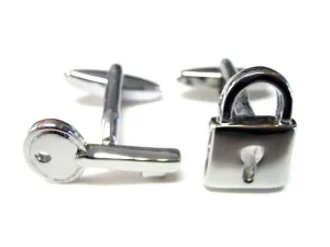 Key and Lock Cufflinks