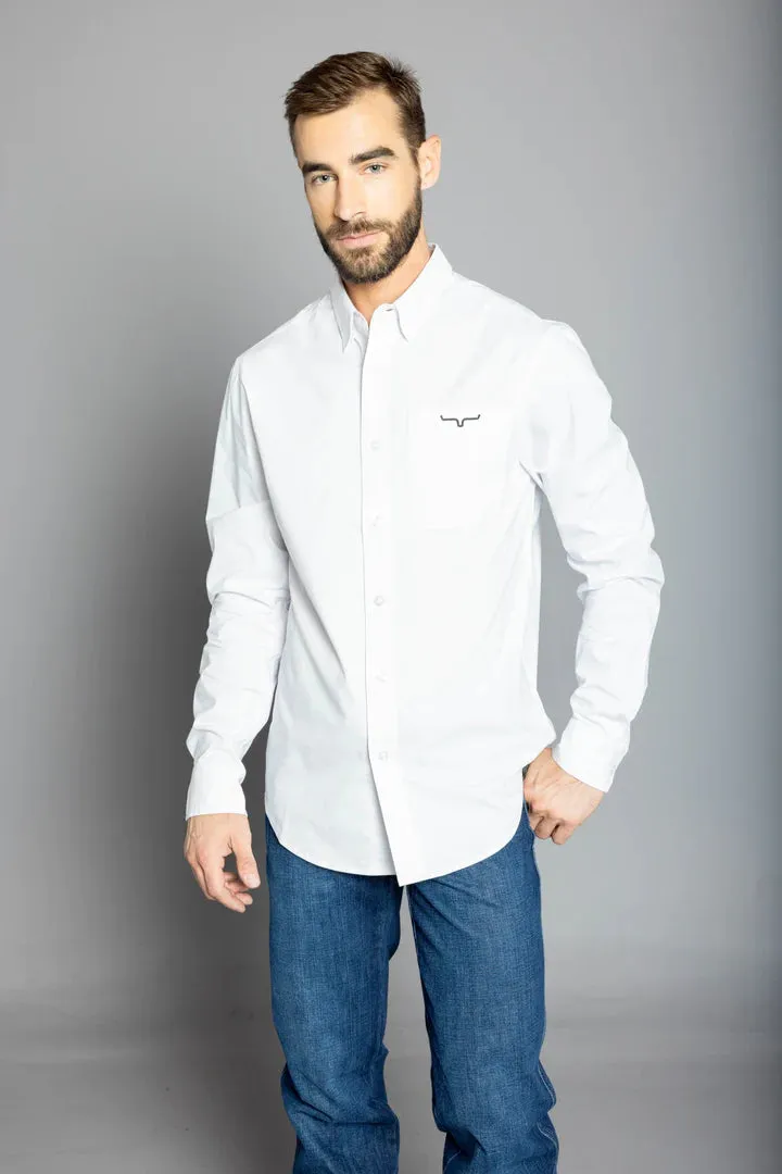 Kimes KR Team Shirt Dress Shirt White