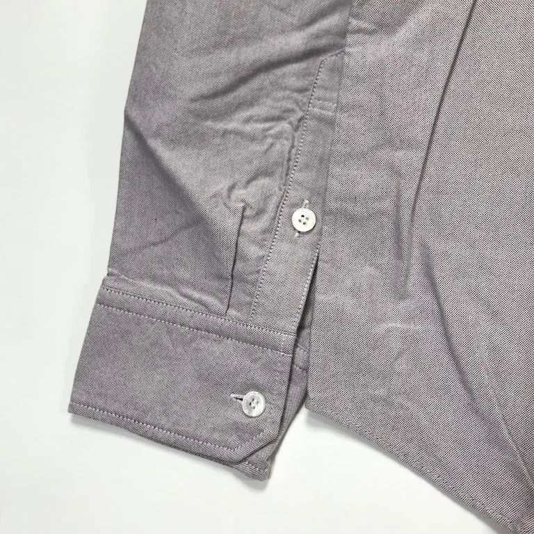 [L] DS! Visvim Juneau Weld Pizi L/S Giza Shirt Purple