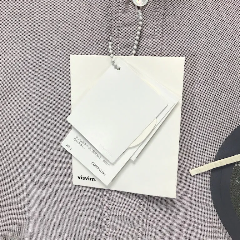 [L] DS! Visvim Juneau Weld Pizi L/S Giza Shirt Purple