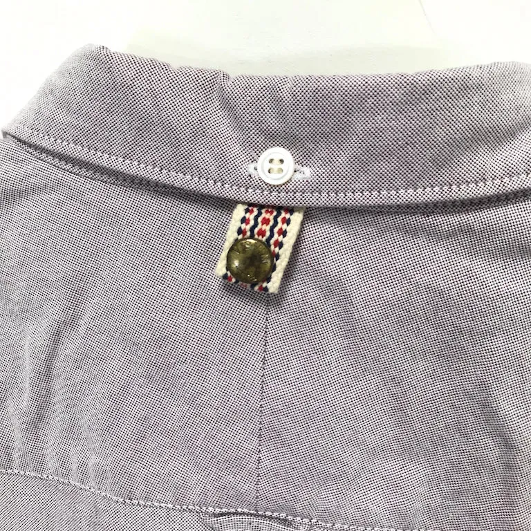 [L] DS! Visvim Juneau Weld Pizi L/S Giza Shirt Purple